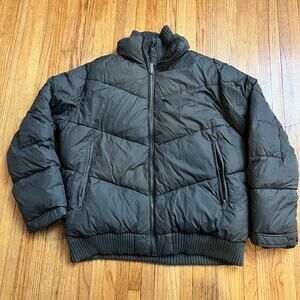 Navigata Down Coat Mens Large Greenish Gray Puffer Jacket